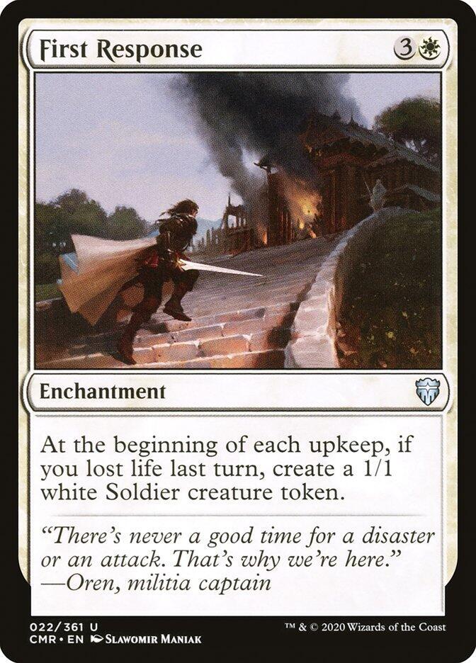 First Response, Commander Legends 22