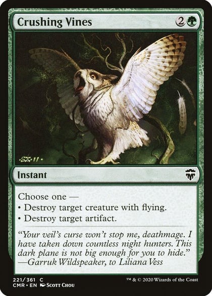 Crushing Vines, Commander Legends 221