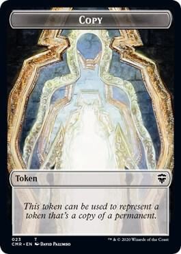 Copy // Saproling Double-Sided Token, Commander Legends 23 // 22