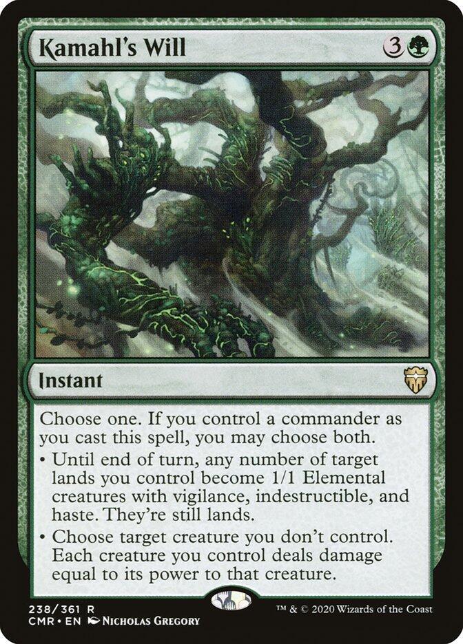 Kamahl's Will, Commander Legends 238