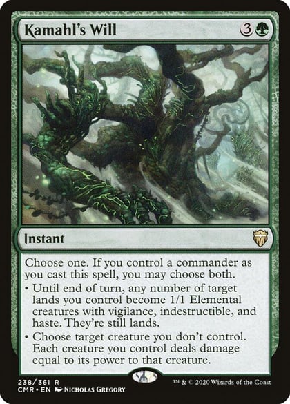 Kamahl's Will, Commander Legends 238