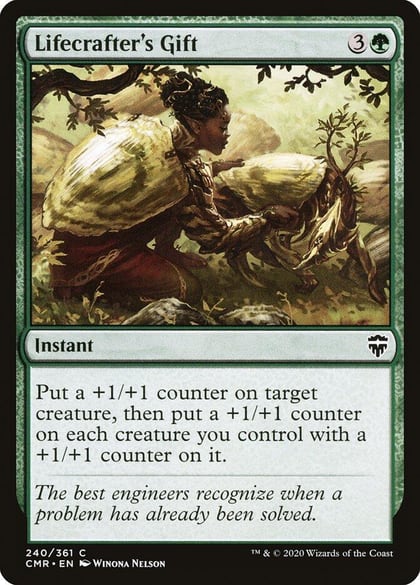 Lifecrafter's Gift, Commander Legends 240