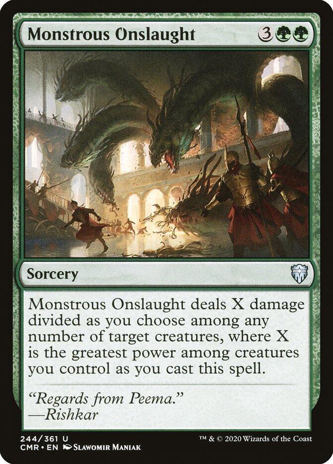 Monstrous Onslaught, Commander Legends 244