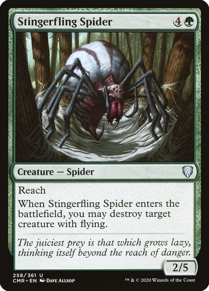 Stingerfling Spider, Commander Legends 258