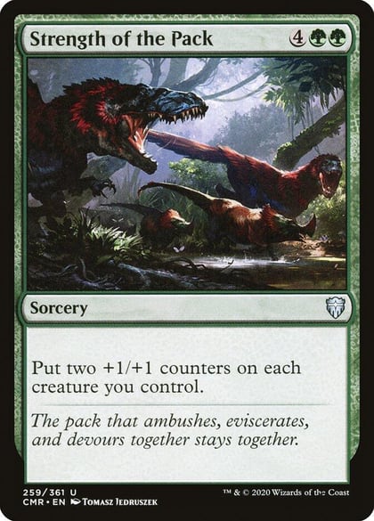 Strength of the Pack, Commander Legends 259