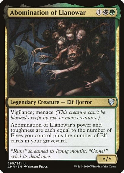 Abomination of Llanowar, Commander Legends 265