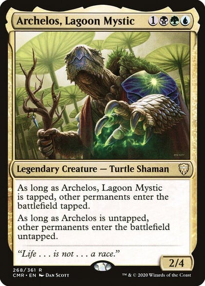 Archelos, Lagoon Mystic, Commander Legends 268