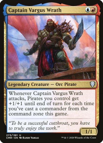 Captain Vargus Wrath, Commander Legends 273