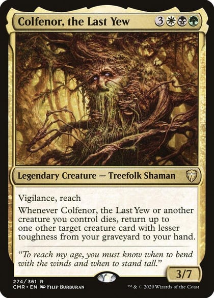 Colfenor, the Last Yew, Commander Legends 274
