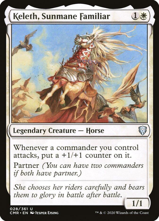 Keleth, Sunmane Familiar, Commander Legends 28