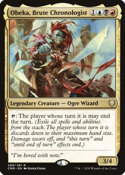 Obeka, Brute Chronologist, Commander Legends 289
