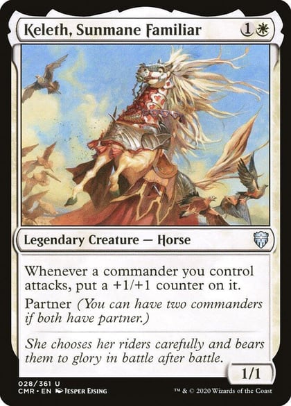 Keleth, Sunmane Familiar, Commander Legends 28
