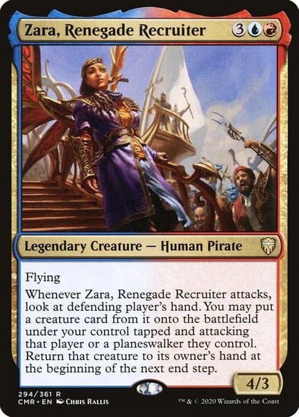 Zara, Renegade Recruiter, Commander Legends 294