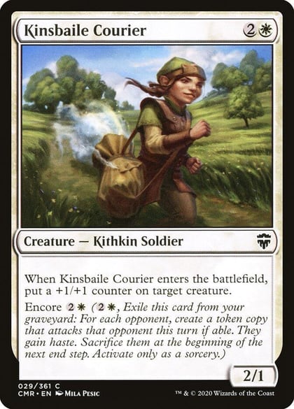 Kinsbaile Courier, Commander Legends 29