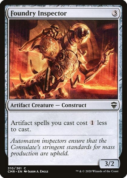 Foundry Inspector, Commander Legends 310