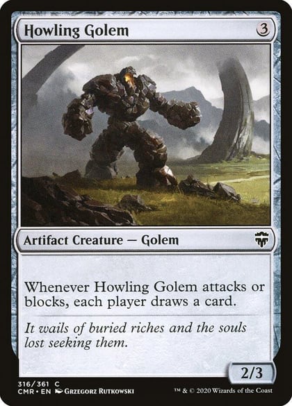 Howling Golem, Commander Legends 316