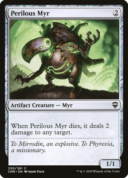 Perilous Myr, Commander Legends 330