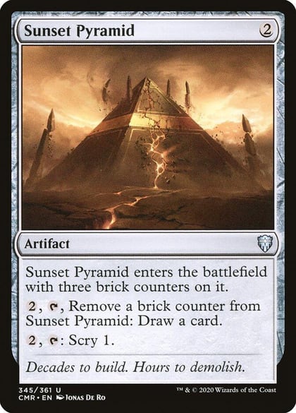 Sunset Pyramid, Commander Legends 345