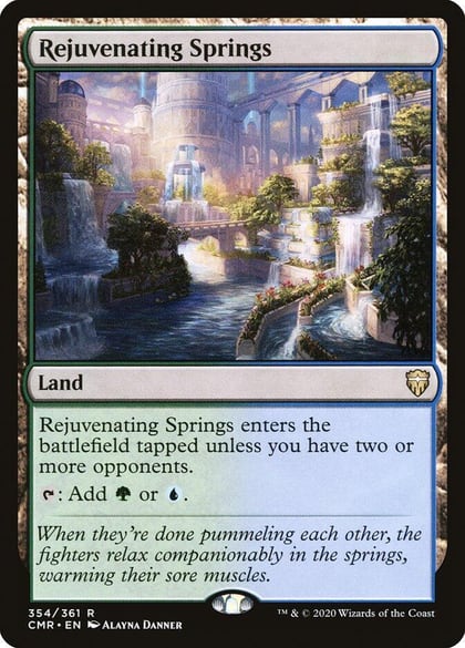 Rejuvenating Springs, Commander Legends 354
