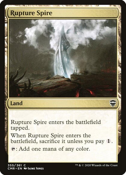 Rupture Spire (355), Commander Legends 355