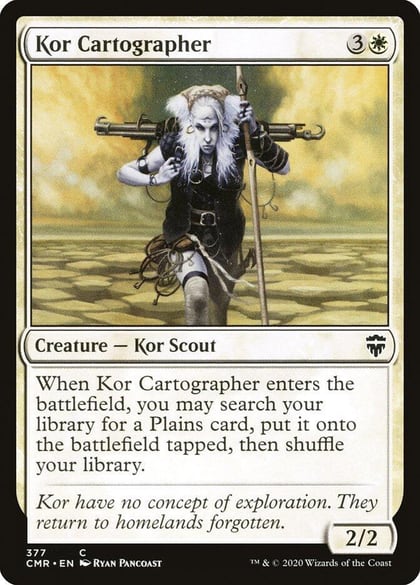 Kor Cartographer (377), Commander Legends 377