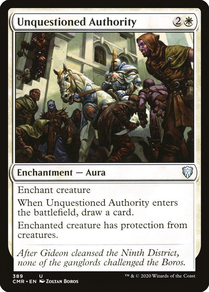 Unquestioned Authority, Commander Legends 389