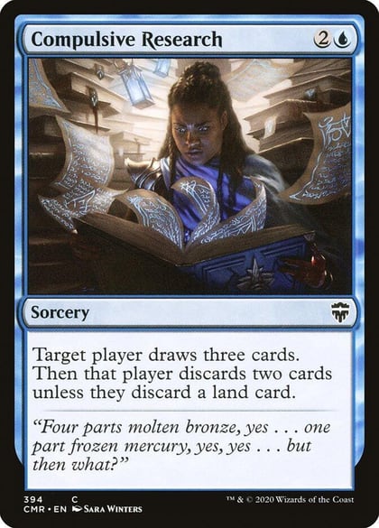 Compulsive Research, Commander Legends 394