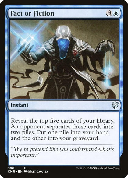 Fact or Fiction, Commander Legends 396