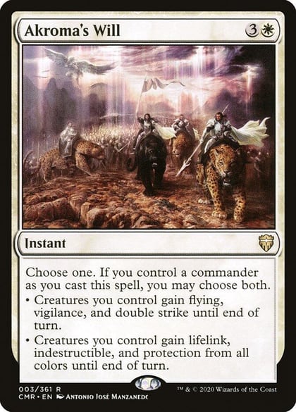 Akroma's Will, Commander Legends 3