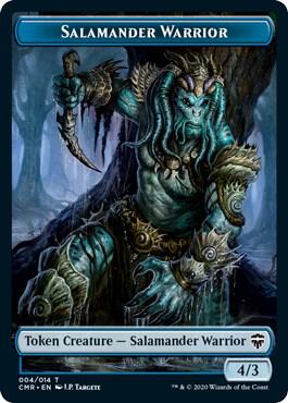 Salamander Warrior Token, Commander Legends 4