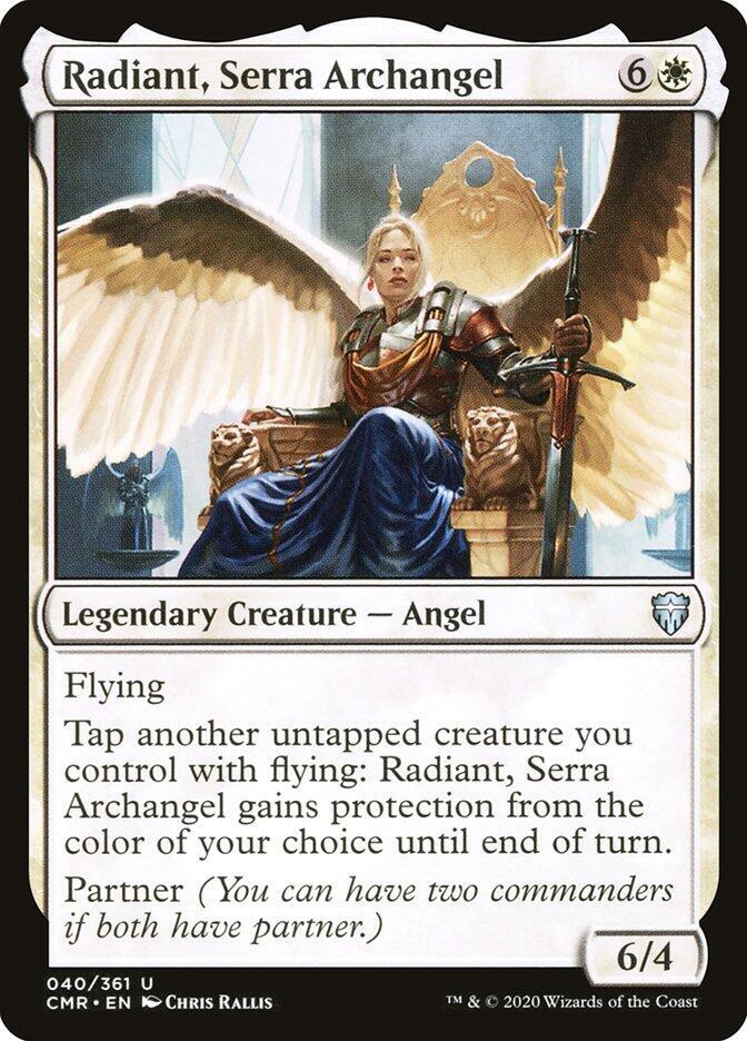 Radiant, Serra Archangel, Commander Legends 40