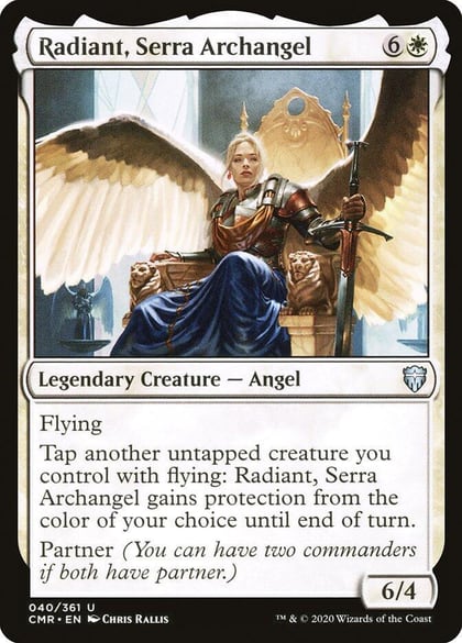 Radiant, Serra Archangel, Commander Legends 40