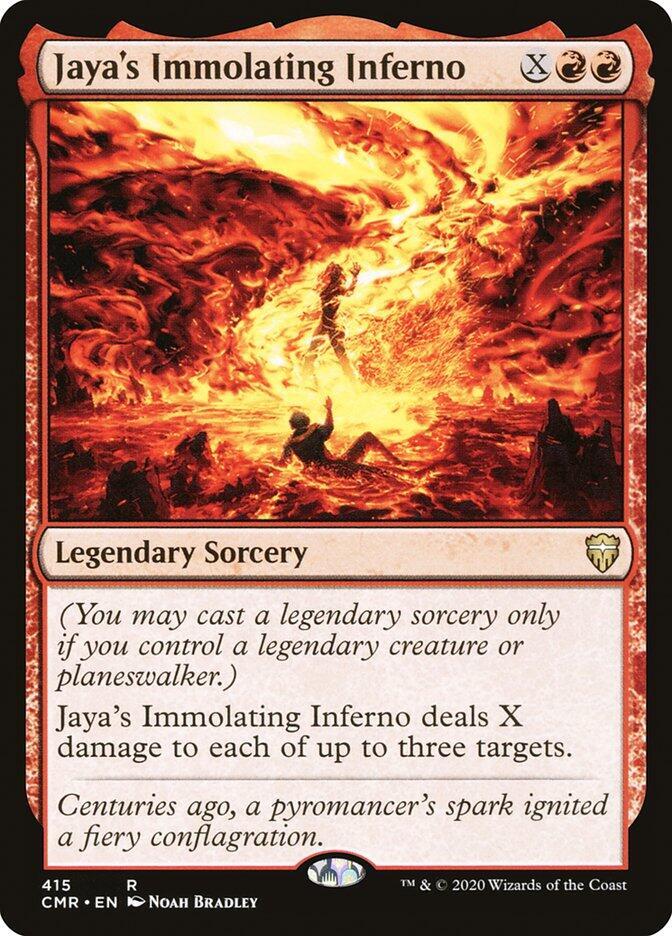 Jaya's Immolating Inferno, Commander Legends 415