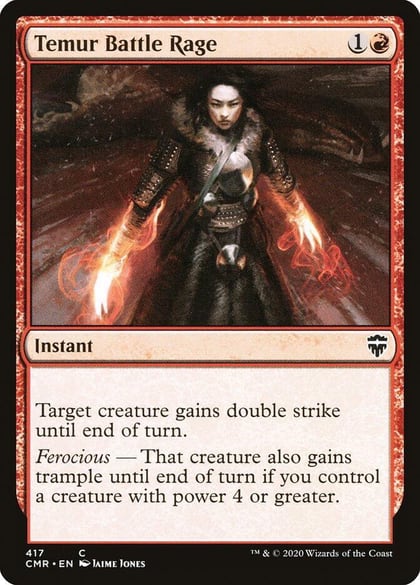 Temur Battle Rage, Commander Legends 417