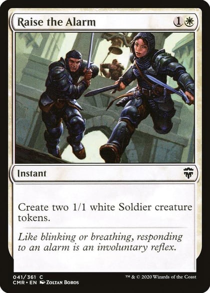 Raise the Alarm, Commander Legends 41