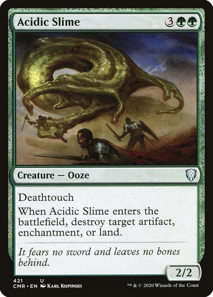 Acidic Slime, Commander Legends 421
