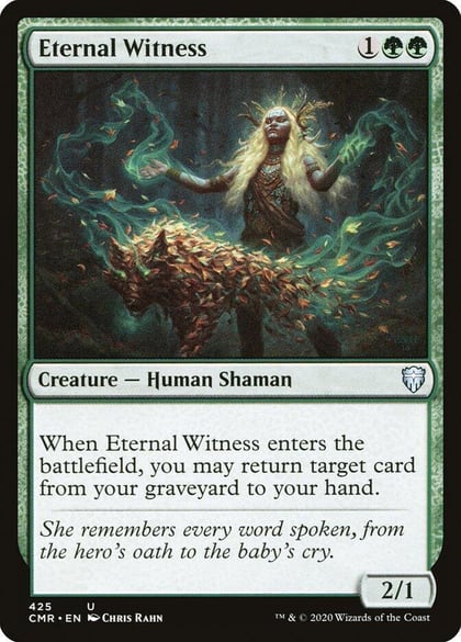 Eternal Witness, Commander Legends 425