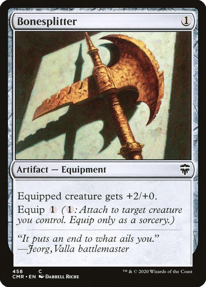 Bonesplitter, Commander Legends 458
