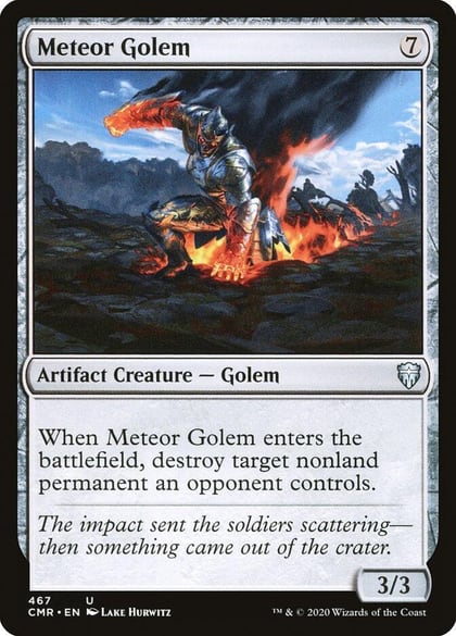 Meteor Golem (467), Commander Legends 467