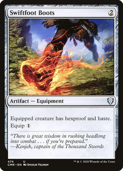 Swiftfoot Boots, Commander Legends 474