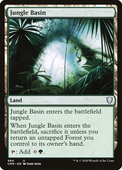 Jungle Basin, Commander Legends 484