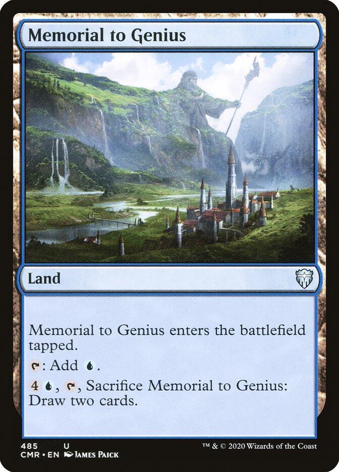 Memorial to Genius, Commander Legends 485