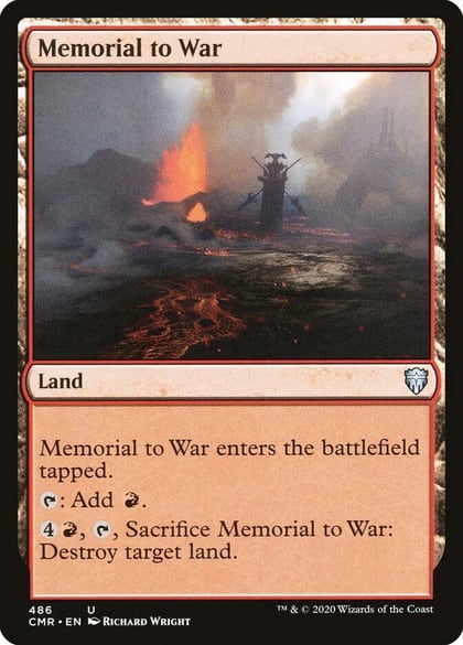 Memorial to War, Commander Legends 486