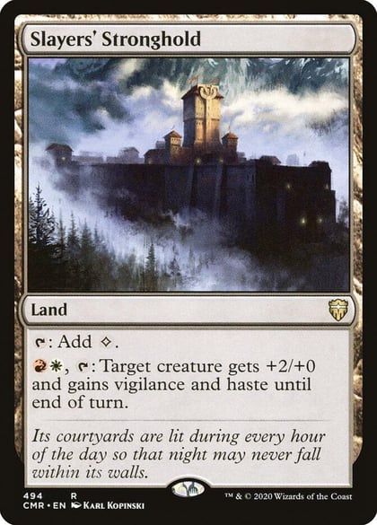 Slayers' Stronghold, Commander Legends 494
