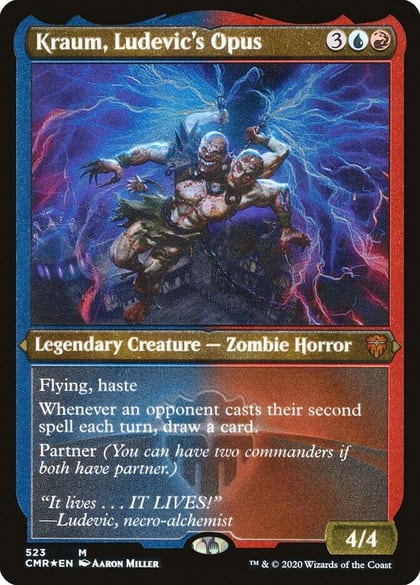 Kraum, Ludevic's Opus (Foil Etched), Commander Legends 523