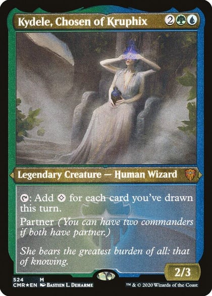 Kydele, Chosen of Kruphix (Foil Etched), Commander Legends 524