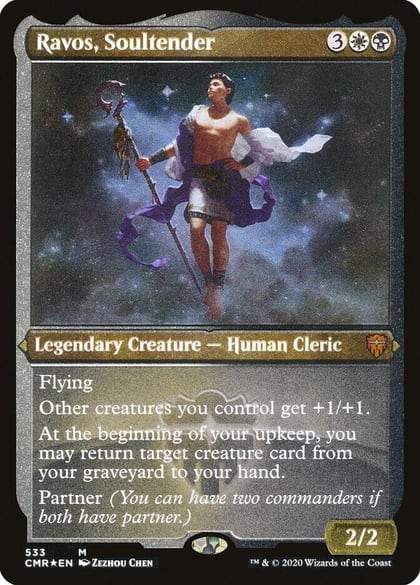 Ravos, Soultender (Foil Etched), Commander Legends 533