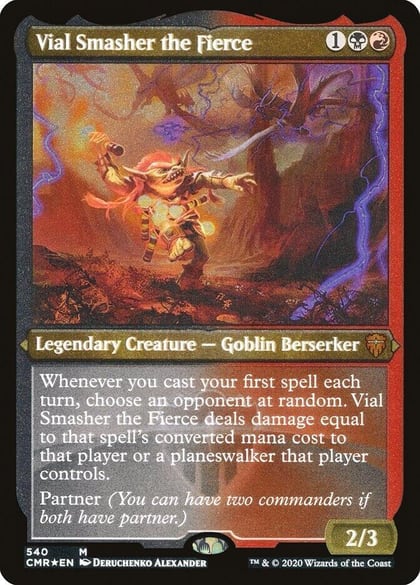 Vial Smasher the Fierce (Foil Etched), Commander Legends 540