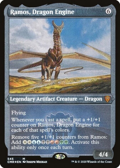 Ramos, Dragon Engine (Foil Etched), Commander Legends 545