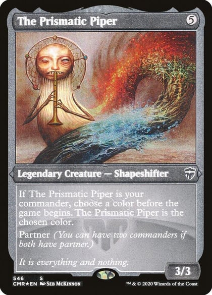 The Prismatic Piper (Foil Etched), Commander Legends 546